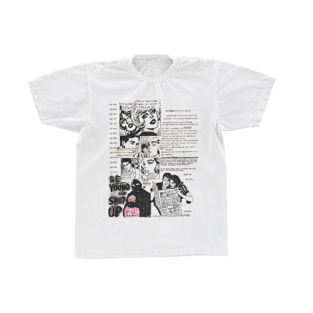 Comic T-Shirt - The 1975 Official Store Comic T-Shirt - The 1975 Official Store