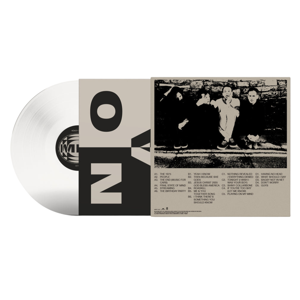 'Notes On A Conditional Form' Clear 2LP Back