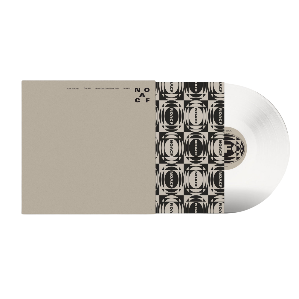 'Notes On A Conditional Form' Clear 2LP Front
