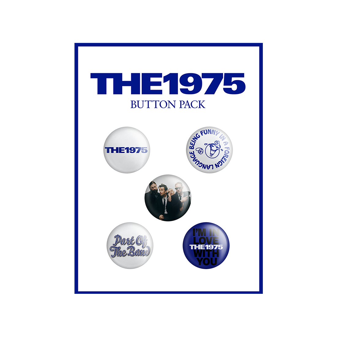 The 1975 Button Pack