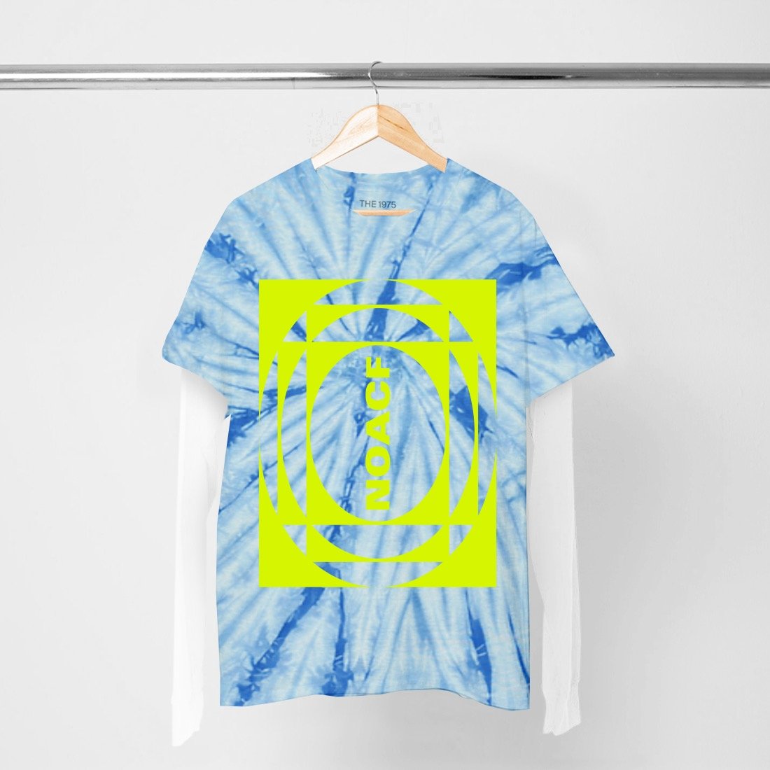 NOACF Neon Tie Dye Layered LS T-Shirt