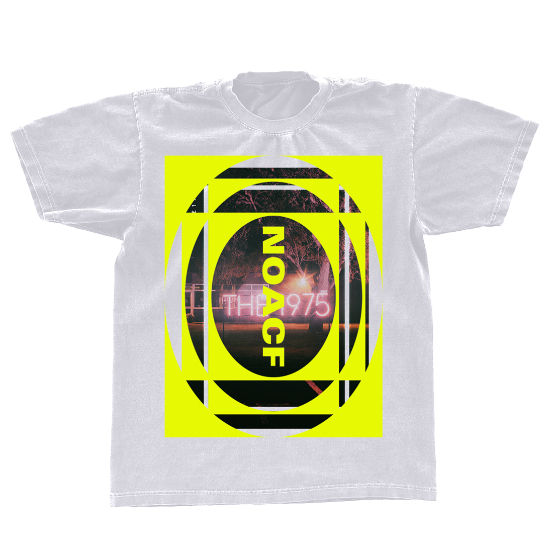 NOACF White T-Shirt - The 1975 Official Store NOACF White T-Shirt - The 1975 Official Store