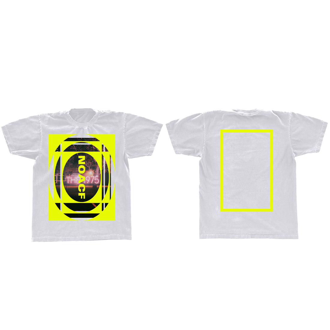 NOACF White T-Shirt - The 1975 Official Store NOACF White T-Shirt - The 1975 Official Store