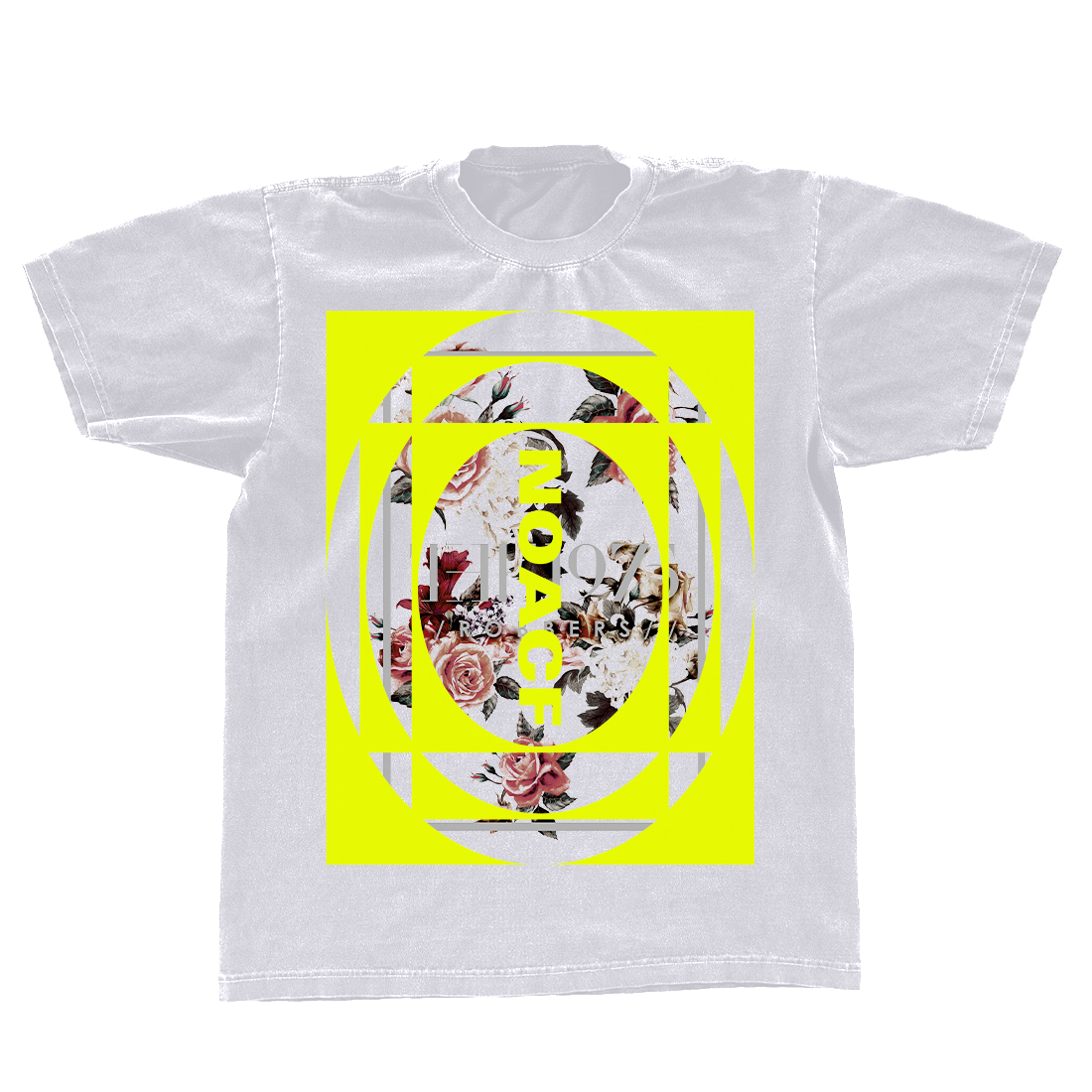 Maglietta Unisex The 1975 NOACF Ufficiale - Rock Off - Manica Corta - Taglia Media