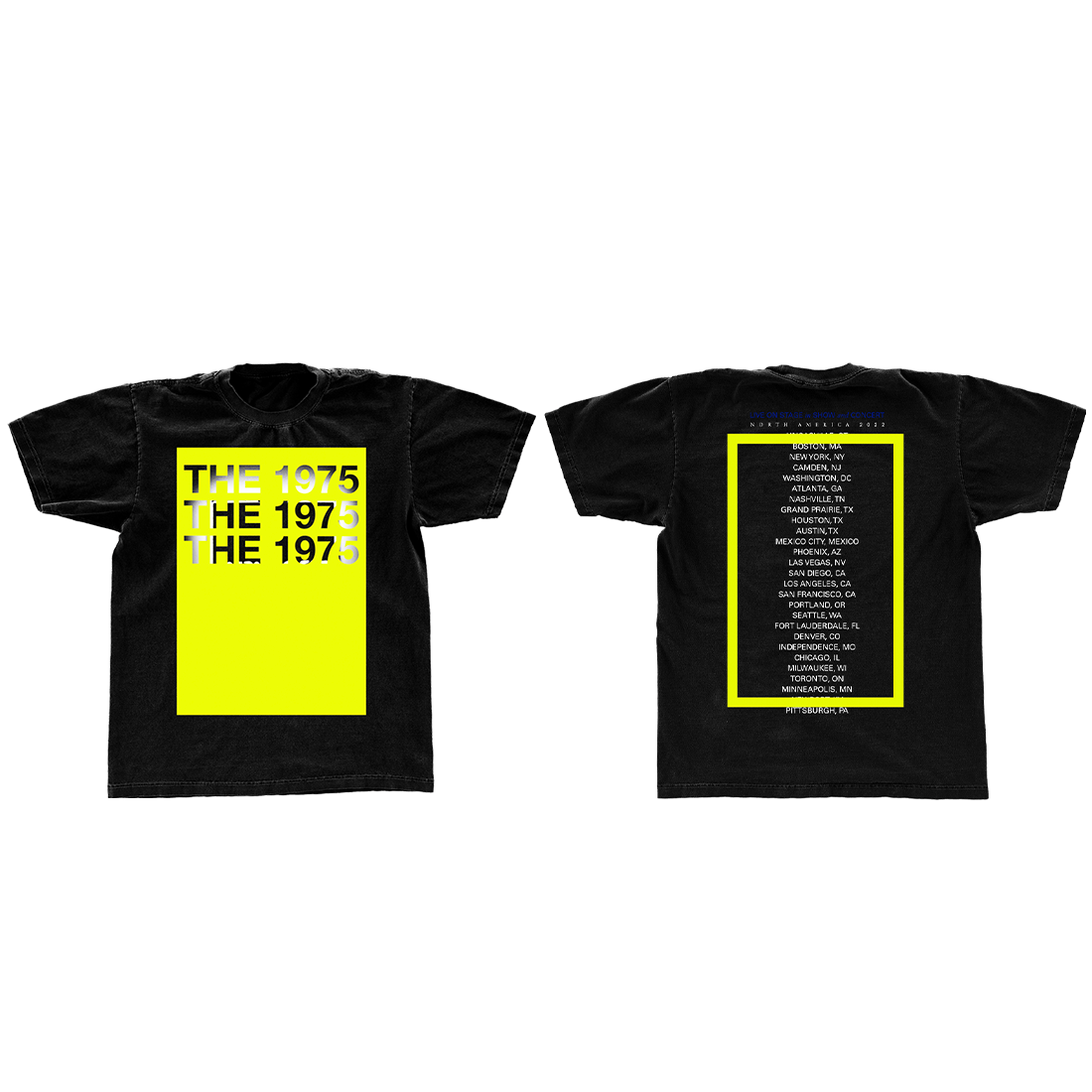 The 1975 Black T-Shirt