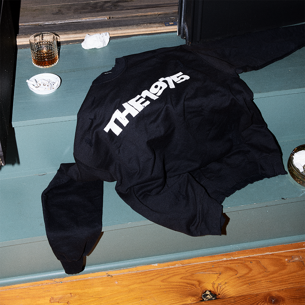The 1975 Distressed Crewneck - The 1975 Official Store The 1975 Distressed Crewneck - The 1975 Official Store