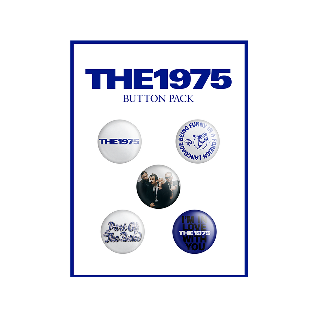 The 1975 Button Pack