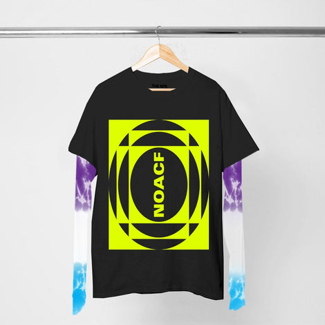 NOACF Neon Inverted Tie Dye Layered LS T-Shirt II